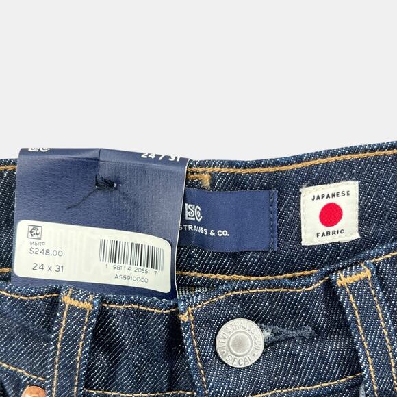 Levi’s Vintage Clothing LVC High-Rise Slim Japanese Denim Jeans 24x31 - Picture 5 of 5
